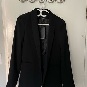 RW&CO black tuxedo lapel blazer